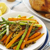 Roast Pistachio Carrots